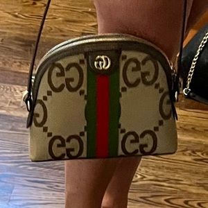 Brand New AUTHENTIC Ophidia jumbo GG small shoulder bag